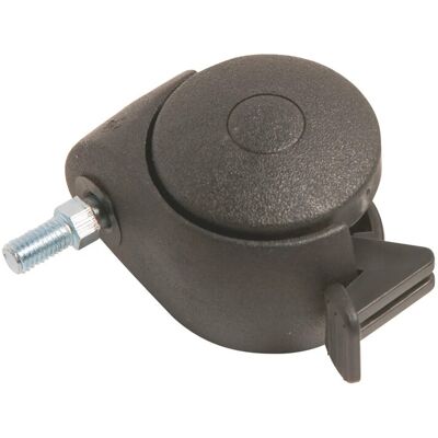 OBI Doppelrolle mit Gewinde und Feststeller Ø 50 mm 30 kg OBI Doppelrolle mit Gewinde und Feststeller Ø 50 mm 30 kg