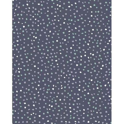 KOMAR Blaue Dotty Dance Vliestapete - 200x250 cm KOMAR Blaue Dotty Dance Vliestapete - 200x250 cm