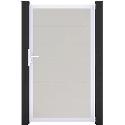 GroJa Steckzaun Tor BasicLine Universal-DIN EV1 Weiß GroJa Steckzaun Tor BasicLine Universal-DIN EV1 Weiß