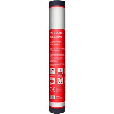 Technonico Bitumen Dachpappe R 330 H besandet 10 m² Technonico Bitumen Dachpappe R 330 H besandet 10 m²