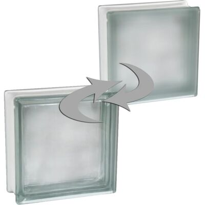 Fuchs Design - Glasbaustein - White - 190x190 - Glass Block Fuchs Design - Glasbaustein - White - 190x190 - Glass Block