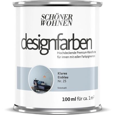 Schöner Wohnen Designfarben Klares Eisblau 100 ml Schöner Wohnen Designfarben Klares Eisblau 100 ml