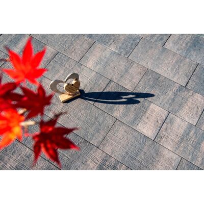 Diephaus Terrassenplatte Ruda Terra Holzstruktur 60 x 30 x 4 cm Diephaus Terrassenplatte Ruda Terra Holzstruktur 60 x 30 x 4 cm