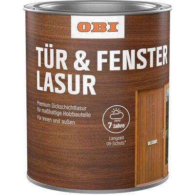 OBI Tür- und Fensterlasur Mahagoni 2,5 l OBI Tür- und Fensterlasur Mahagoni 2,5 l