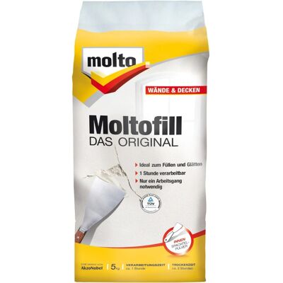 Molto Moltofill Spachtelpulver Innen 5 kg Molto Moltofill Spachtelpulver Innen 5 kg