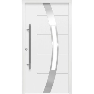 Splendoor Thermospace Haustür Thermospace Prag Prime 100 cm x 210 cm Weiß Anschlag L Splendoor Thermospace Haustür Thermospace Prag Prime 100 cm x 210 cm Weiß Anschlag L