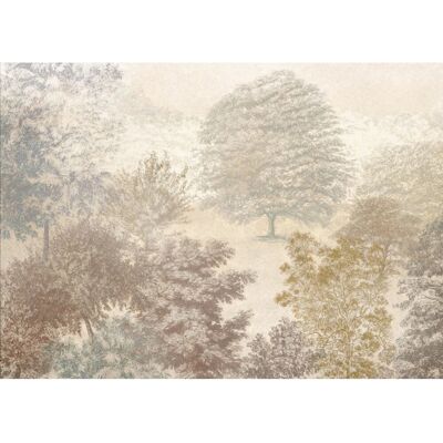 Komar Vliestapete Herbstwald 350 cm x 250 cm Komar Vliestapete Herbstwald 350 cm x 250 cm