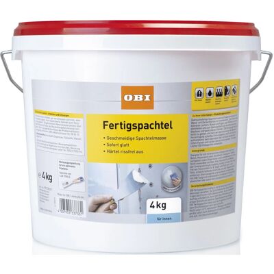 OBI Fertig-Spachtel Weiß 4 kg OBI Fertig-Spachtel Weiß 4 kg