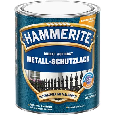 Hammerite Metall-Schutzlack Silbergrau Hammerschlag 250 ml Hammerite Metall-Schutzlack Silbergrau Hammerschlag 250 ml