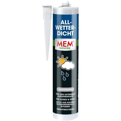 MEM Allwetter-Dicht Transparent 300 ml MEM Allwetter-Dicht Transparent 300 ml