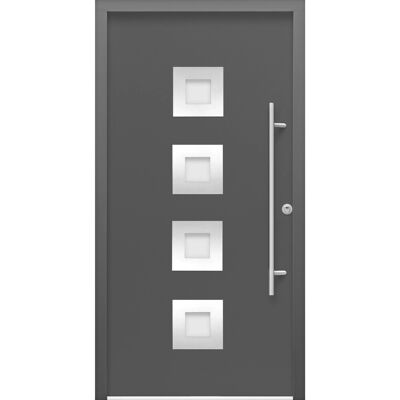 Splendoor Thermospace Sicherheits-Haustür ThermoSpace Prime Wien RC2 Anthr. 110 x 210 cm Anschlag R Splendoor Thermospace Sicherheits-Haustür ThermoSpace Prime Wien RC2 Anthr. 110 x 210 cm Anschlag R