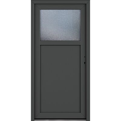 Roro Nebeneingangstür OKE 1154 Kunststoff 5FA Weiß-Anthr. 98 cm x 198 cm DIN R Roro Nebeneingangstür OKE 1154 Kunststoff 5FA Weiß-Anthr. 98 cm x 198 cm DIN R