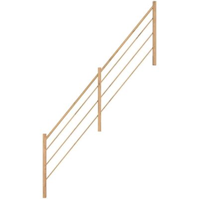 StarWood Treppen StarWood Holz-Design-Geländer Eiche Rechts FSC® StarWood Treppen StarWood Holz-Design-Geländer Eiche Rechts FSC®