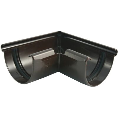 Marley Dachrinnen-Eckstück - 90° für halbrunde Dachrinne Marley Dachrinnen-Eckstück - 90° für halbrunde Dachrinne