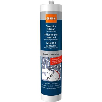 OBI Sanitär-Silikon Schwarz 310 ml OBI Sanitär-Silikon Schwarz 310 ml