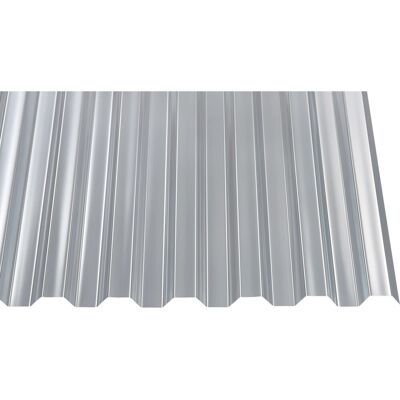 Guttagliss Makro Polycarbonat Trapezblech - Klar - 76/18 - 2500mm Guttagliss Makro Polycarbonat Trapezblech - Klar - 76/18 - 2500mm
