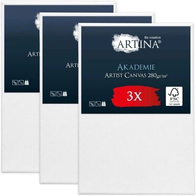 Artina Akademie Keilrahmen 60x90cm FSC 3tlg Artina Akademie Keilrahmen 60x90cm FSC 3tlg