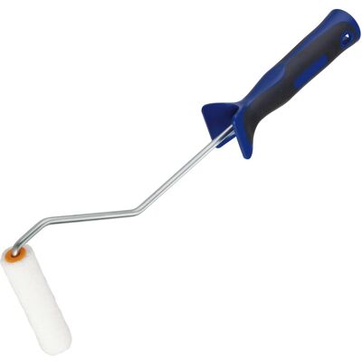 LUXTOOLS LUX-TOOLS Felt-Roller XL Bügel 2K-Softgriff Schwarz-Blau 10 cm LUXTOOLS LUX-TOOLS Felt-Roller XL Bügel 2K-Softgriff Schwarz-Blau 10 cm