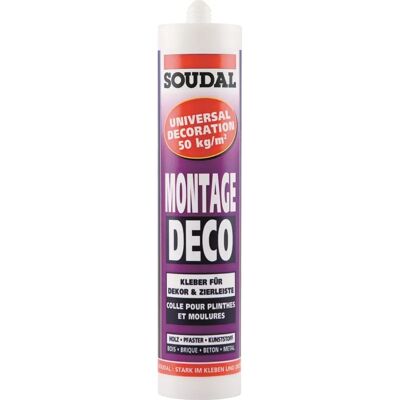 Soudal Montagekleber Deco Montage 390 g Soudal Montagekleber Deco Montage 390 g