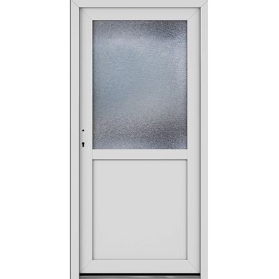 Roro Nebeneingangstür OKE 1155 Kunststoff 5FA Weiß 98 cm x 198 cm DIN L Roro Nebeneingangstür OKE 1155 Kunststoff 5FA Weiß 98 cm x 198 cm DIN L
