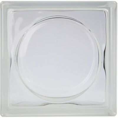 Fuchs Design Fuchs Glasstein Alpha Rund 19 cm x 19 cm x 8 cm Fuchs Design Fuchs Glasstein Alpha Rund 19 cm x 19 cm x 8 cm