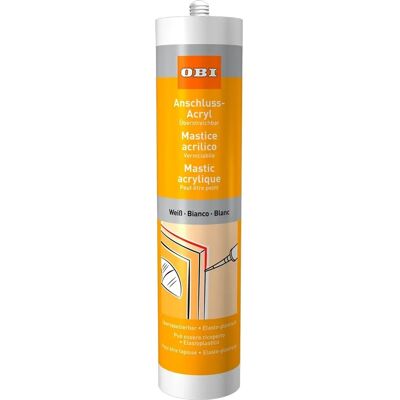 OBI Anschluss-Acryl Weiß 310 ml OBI Anschluss-Acryl Weiß 310 ml