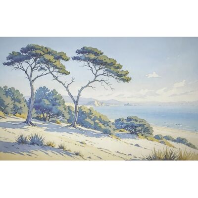 Komar Vliestapete Sandy Coast 400 cm x 250 cm Komar Vliestapete Sandy Coast 400 cm x 250 cm