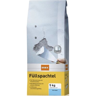 OBI Füllspachtel Weiß 5 kg OBI Füllspachtel Weiß 5 kg