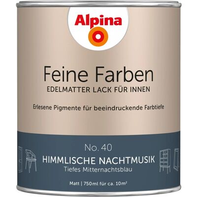 ALPINA Blauer Mattlack - Mitternachtsblau ALPINA Blauer Mattlack - Mitternachtsblau