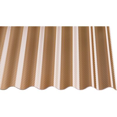Gutta Acryl Profilplatte Wabe Sinus 76/18 - Bronce - Produkt Gutta Acryl Profilplatte Wabe Sinus 76/18 - Bronce - Produkt