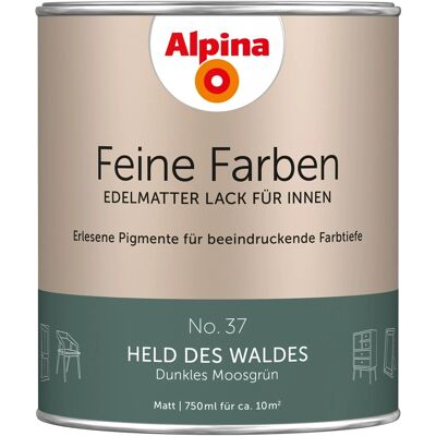 Alpina Lack - Modell Nr. 37 Held des Waldes edelmatt - Farbe Alpina Lack - Modell Nr. 37 Held des Waldes edelmatt - Farbe