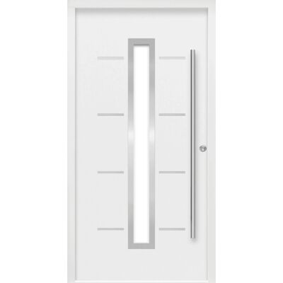 Splendoor Thermospace Haustür Thermospace Milano Prime 110 cm x 210 cm Weiß Anschlag R Splendoor Thermospace Haustür Thermospace Milano Prime 110 cm x 210 cm Weiß Anschlag R