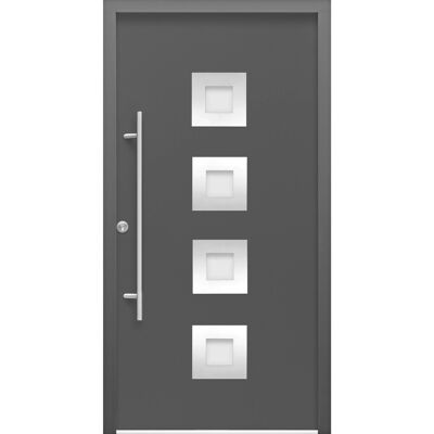 Splendoor Thermospace Haustür Thermospace Wien Prime 110 cm x 210 cm Anthrazit Anschlag L Splendoor Thermospace Haustür Thermospace Wien Prime 110 cm x 210 cm Anthrazit Anschlag L