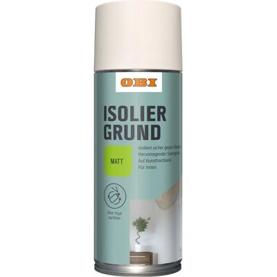 OBI Isolier-Grundierung Spray Weiß matt 400 ml OBI Isolier-Grundierung Spray Weiß matt 400 ml