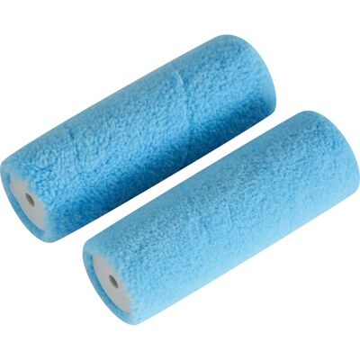 LUXTOOLS LUX-TOOLS Blue Felt Walze 12 cm 2 Stück LUXTOOLS LUX-TOOLS Blue Felt Walze 12 cm 2 Stück