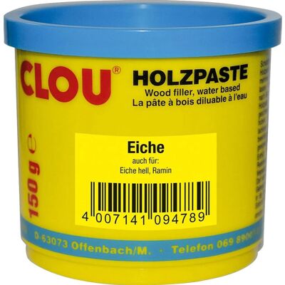 Clou Holzpaste wasserverdünnbar Eiche 150 g Clou Holzpaste wasserverdünnbar Eiche 150 g