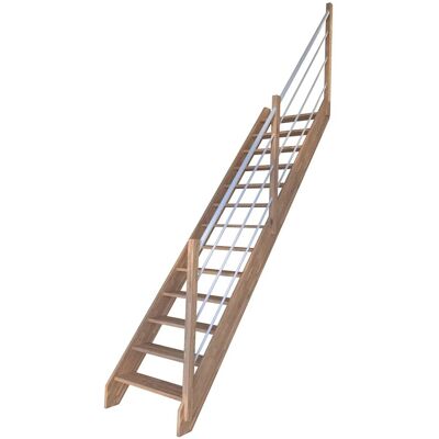 STARWOOD Raumspartreppe Rhodos, Massivholz Eiche, 13 Stufen, max. 300 cm STARWOOD Raumspartreppe Rhodos, Massivholz Eiche, 13 Stufen, max. 300 cm