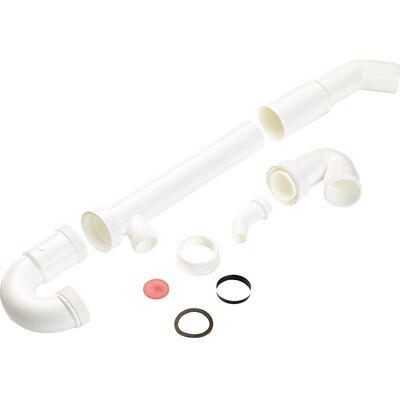 OBI Röhrensiphon 44,8 mm (G 1 1/2) Weiß OBI Röhrensiphon 44,8 mm (G 1 1/2) Weiß