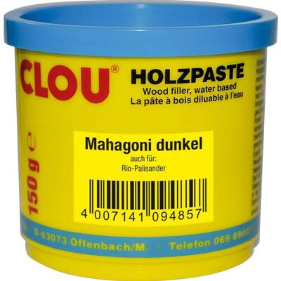 Clou Holzpaste wasserverdünnbar Mahagoni Dunkel 150 g Clou Holzpaste wasserverdünnbar Mahagoni Dunkel 150 g