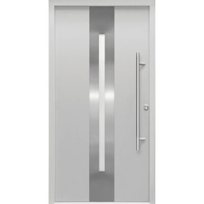 Splendoor Thermospace Haustür Thermospace Dublin Prime 100 cm x 210 cm Grau Anschlag R Splendoor Thermospace Haustür Thermospace Dublin Prime 100 cm x 210 cm Grau Anschlag R