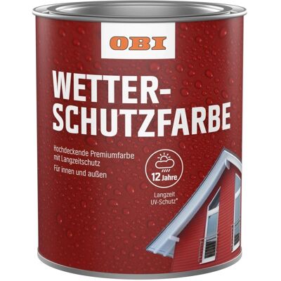 OBI Wetterschutzfarbe Teak seidenmatt 750 ml OBI Wetterschutzfarbe Teak seidenmatt 750 ml