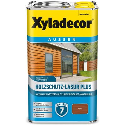 Xyladecor Holzschutz-Lasur Plus Teak 2,5 l Xyladecor Holzschutz-Lasur Plus Teak 2,5 l