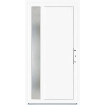 Panto Kunststoff-Haustür K011 Weiß 110 cm x 210 cm DIN R Panto Kunststoff-Haustür K011 Weiß 110 cm x 210 cm DIN R