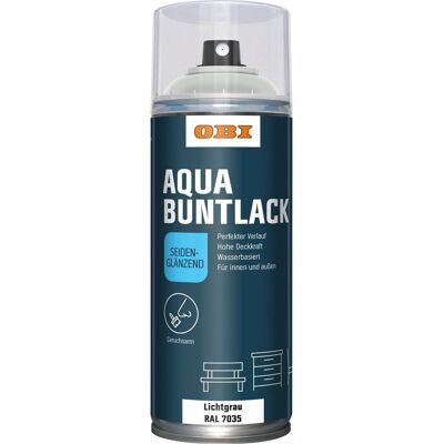 OBI Buntlack Spray RAL 7035 Lichtgrau seidenglänzend wv 400 ml OBI Buntlack Spray RAL 7035 Lichtgrau seidenglänzend wv 400 ml