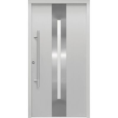 Splendoor Thermospace Sicherheits-Haustür ThermoSpace Prime Dublin RC2 Grau 110 x 210 cm Anschlag L Splendoor Thermospace Sicherheits-Haustür ThermoSpace Prime Dublin RC2 Grau 110 x 210 cm Anschlag L