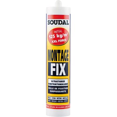 Soudal Montagekleber 390 g Weiß Soudal Montagekleber 390 g Weiß