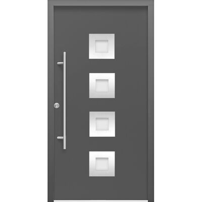 Splendoor Thermospace Haustür Thermospace Wien Prime 100 cm x 210 cm Anthrazit Anschlag L Splendoor Thermospace Haustür Thermospace Wien Prime 100 cm x 210 cm Anthrazit Anschlag L