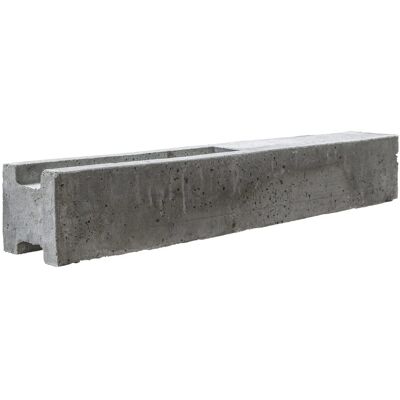 Beckers Betonzaun Betonzaun-Zwischenpfosten doppelseitig 290 cm Beckers Betonzaun Betonzaun-Zwischenpfosten doppelseitig 290 cm