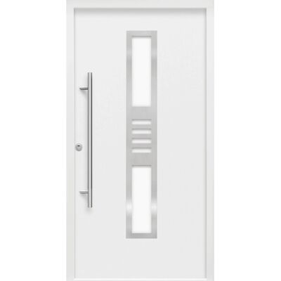 Splendoor Thermospace Sicherheits-Haustür ThermoSpace Köln Prime RC2 Weiß 110 x 210 cm Anschlag L Splendoor Thermospace Sicherheits-Haustür ThermoSpace Köln Prime RC2 Weiß 110 x 210 cm Anschlag L