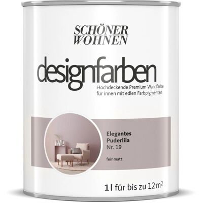 Schöner Wohnen Designfarben Elegantes Puderlila 1 l Schöner Wohnen Designfarben Elegantes Puderlila 1 l